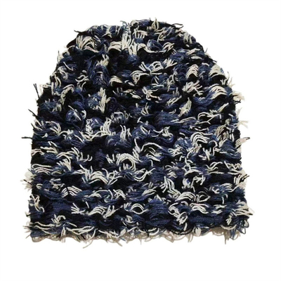 2024 Nouveau Hip Hop Balaclava Des casquettes tricotées en détresse Masque femmes Camouflage en plein air Vêtement moelleux Ski Balaclava Des bonnets Femmes Hommes Chapeau