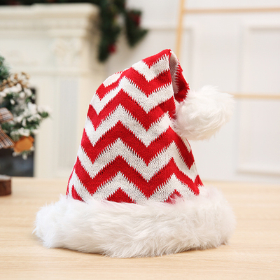 L'hiver épais tricoté adulte Noël Pom Ball Hat Joyeux décor de Noël Cadeaux Bonne année 2024 Naviida