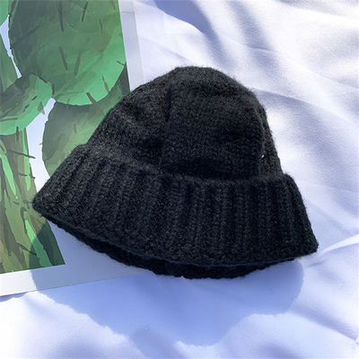 Chapeaux de bonnet en tricot d'hiver chapeaux doux chauds chapeaux de sport en plein air style décontracté bonnets personnalisables