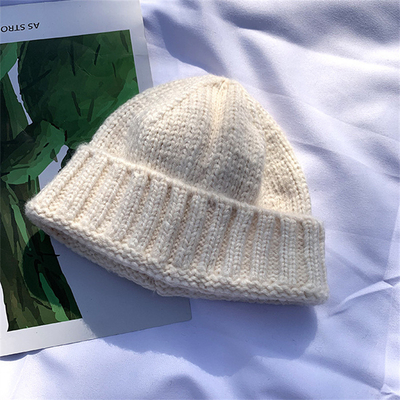 Chapeaux de bonnet en tricot d'hiver chapeaux doux chauds chapeaux de sport en plein air style décontracté bonnets personnalisables