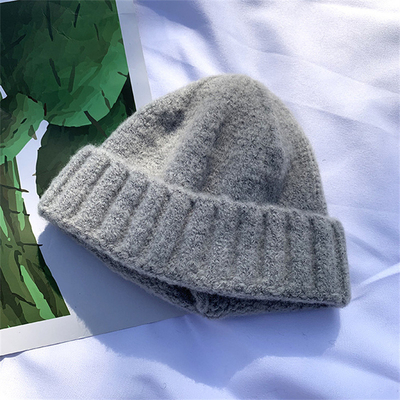 Chapeaux de bonnet en tricot d'hiver chapeaux doux chauds chapeaux de sport en plein air style décontracté bonnets personnalisables