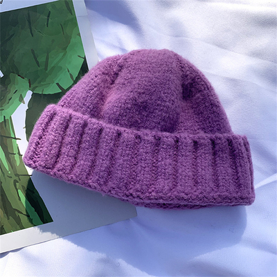 Chapeaux de bonnet en tricot d'hiver chapeaux doux chauds chapeaux de sport en plein air style décontracté bonnets personnalisables