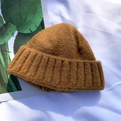 Chapeaux de bonnet en tricot d'hiver chapeaux doux chauds chapeaux de sport en plein air style décontracté bonnets personnalisables