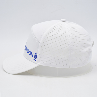 Sport Gorras Coupe laser coupé trou Casquette de base-ball personnalisé haut profilé 6 panneaux Casquettes de base-ball