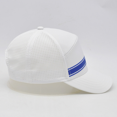 Sport Gorras Coupe laser coupé trou Casquette de base-ball personnalisé haut profilé 6 panneaux Casquettes de base-ball
