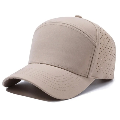 Logo personnalisé Coupe laser trous Bonnet de base-ball Perforé Bonnet de sport étanche