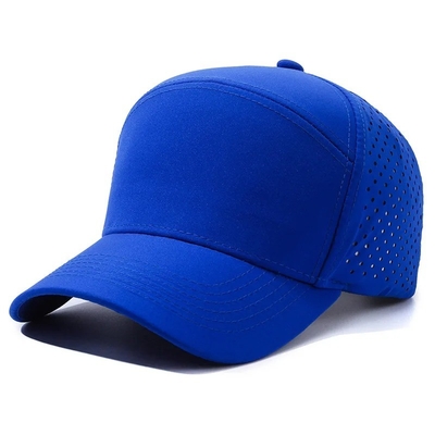 Logo personnalisé Coupe laser trous Bonnet de base-ball Perforé Bonnet de sport étanche