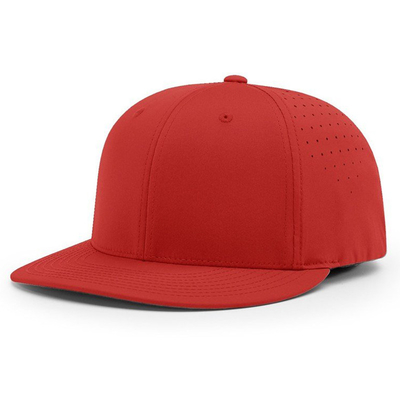Chapeau de base-ball sur mesure brodé Richardson 6 panneaux imperméable à l' eau Laser coupé trou Chapeau de base-ball