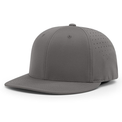 Chapeau de base-ball sur mesure brodé Richardson 6 panneaux imperméable à l' eau Laser coupé trou Chapeau de base-ball