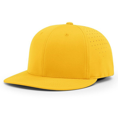 Chapeau de base-ball sur mesure brodé Richardson 6 panneaux imperméable à l' eau Laser coupé trou Chapeau de base-ball