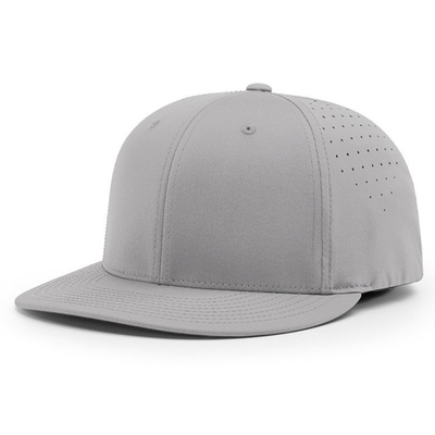Chapeau de base-ball sur mesure brodé Richardson 6 panneaux imperméable à l' eau Laser coupé trou Chapeau de base-ball