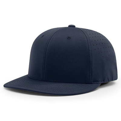 Chapeau de base-ball sur mesure brodé Richardson 6 panneaux imperméable à l' eau Laser coupé trou Chapeau de base-ball