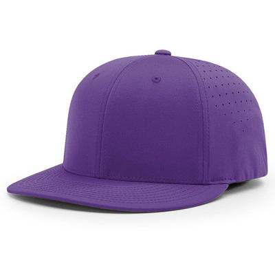 Chapeau de base-ball sur mesure brodé Richardson 6 panneaux imperméable à l' eau Laser coupé trou Chapeau de base-ball