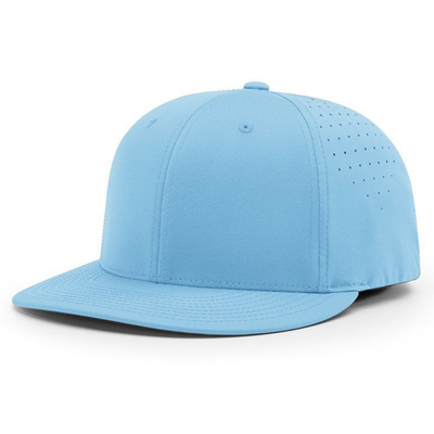 Chapeau de base-ball sur mesure brodé Richardson 6 panneaux imperméable à l' eau Laser coupé trou Chapeau de base-ball