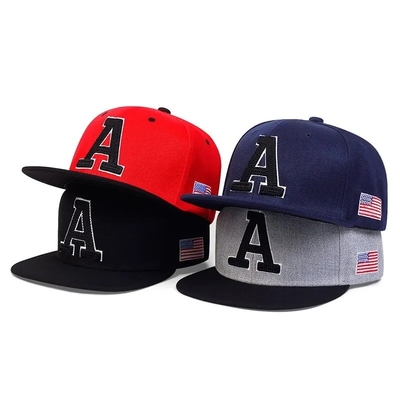 Mode Hip Hop Outdoor Sport Gorras Snapbacks Chapeau à casque personnalisé 6 Panneau Chapeau à casque