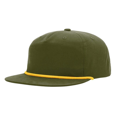 Chapeau de hip hop à bord plat de haute qualité chapeau à gorras personnalisé 5 5 cordes Richardson Snapback Cap Chapeau pour hommes
