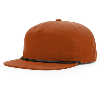 Chapeau de hip hop à bord plat de haute qualité chapeau à gorras personnalisé 5 5 cordes Richardson Snapback Cap Chapeau pour hommes