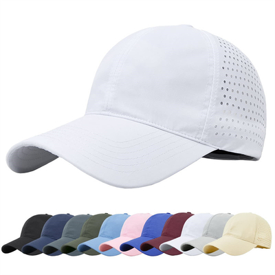 Polyester de coton de haute qualité 6 panneaux sport chapeau de base-ball sec rapide
