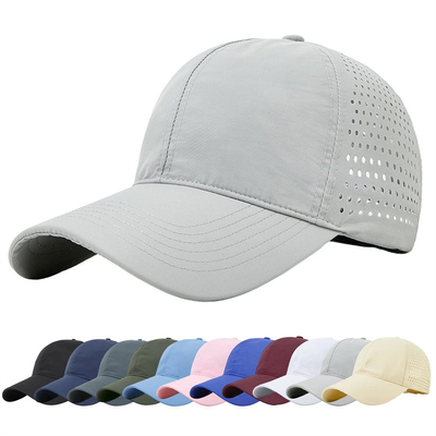 Polyester de coton de haute qualité 6 panneaux sport chapeau de base-ball sec rapide