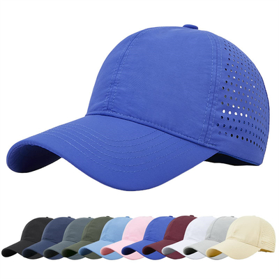 Polyester de coton de haute qualité 6 panneaux sport chapeau de base-ball sec rapide