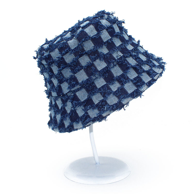 Des chapeaux à seau de créateurs de mode Jeans en denim de haute qualité Chapeau à seau de pêcheur avec logo personnalisé