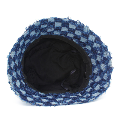 Des chapeaux à seau de créateurs de mode Jeans en denim de haute qualité Chapeau à seau de pêcheur avec logo personnalisé