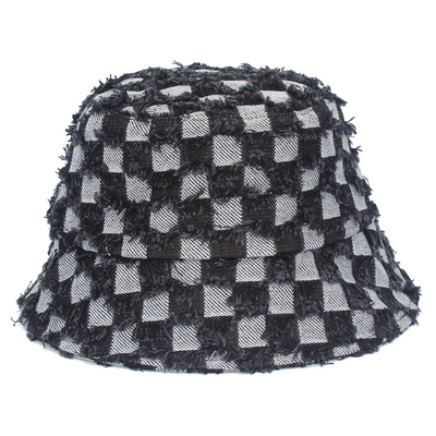 Des chapeaux à seau de créateurs de mode Jeans en denim de haute qualité Chapeau à seau de pêcheur avec logo personnalisé