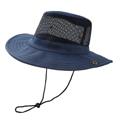 Camo Camouflage en plein air Chapeau à seau de pêcheur avec logo personnalisé
