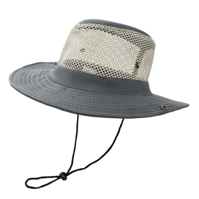 Camo Camouflage en plein air Chapeau à seau de pêcheur avec logo personnalisé