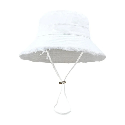 Chapeau en coton à corde sur mesure pour unisexe