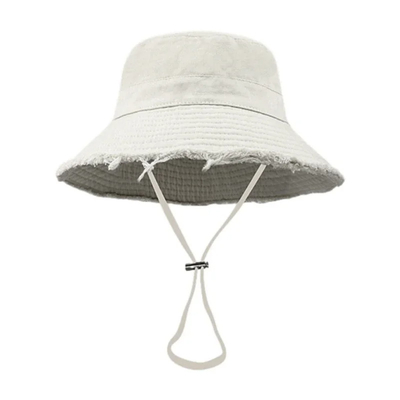 Chapeau en coton à corde sur mesure pour unisexe