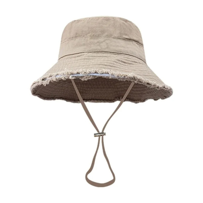 Chapeau en coton à corde sur mesure pour unisexe