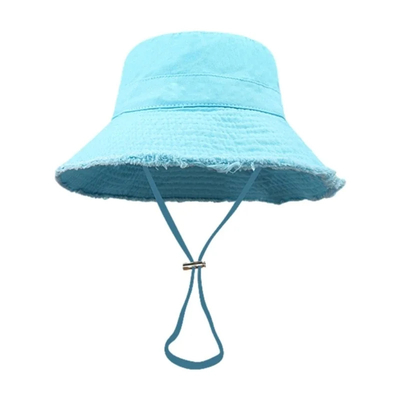 Chapeau en coton à corde sur mesure pour unisexe