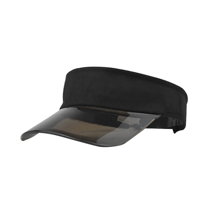 Visor pour chapeau de soleil extérieur Logo personnalisé Visor pour chapeau de soleil d'été Visor transparent