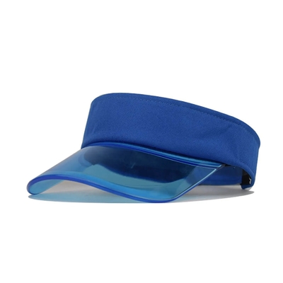 Chapeaux de soleil d'été Golf Caps visor transparents Caps personnalisés Ombrelle solaire protection anti-UV Cap visor supérieur vide