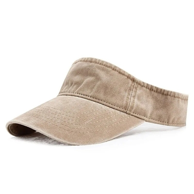 Jean d'été nouveau Visors lavés Femmes Sport en plein air Chapeau solaire Golf Randonnée Tennis Homme Crème solaire