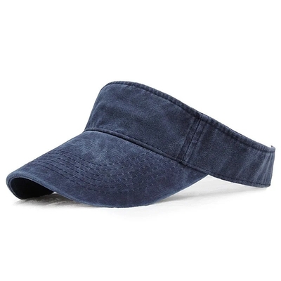 Jean d'été nouveau Visors lavés Femmes Sport en plein air Chapeau solaire Golf Randonnée Tennis Homme Crème solaire