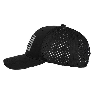 Oen Design personnalisé Drapeau américain Bonnet de base-ball Homme Broderie Bonnet de base-ball perforé