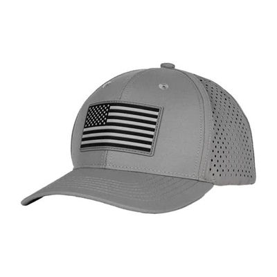 Oen Design personnalisé Drapeau américain Bonnet de base-ball Homme Broderie Bonnet de base-ball perforé