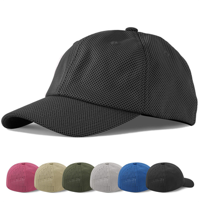 Casquette de base-ball à six panneaux en coton pour les performances B2B