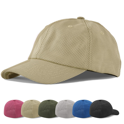 Casquette de base-ball à six panneaux en coton pour les performances B2B