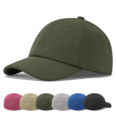 Casquette de base-ball à six panneaux en coton pour les performances B2B