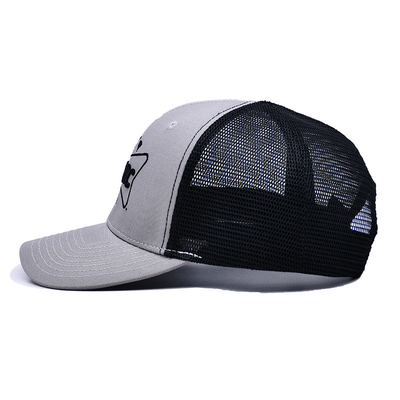 Vente en gros de chapeaux de camionneur Snapback 6 chapeaux en treillis 3D brodés