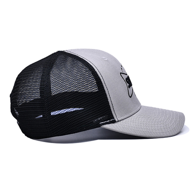Vente en gros de chapeaux de camionneur Snapback 6 chapeaux en treillis 3D brodés