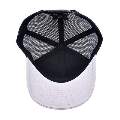 Vente en gros de chapeaux de camionneur Snapback 6 chapeaux en treillis 3D brodés