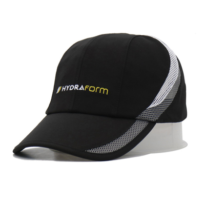 Chapeau de sport non structuré à séchage rapide Logo brodé sur mesure Chapeau de sport imperméable à l'eau