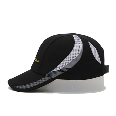Chapeau de sport non structuré à séchage rapide Logo brodé sur mesure Chapeau de sport imperméable à l'eau