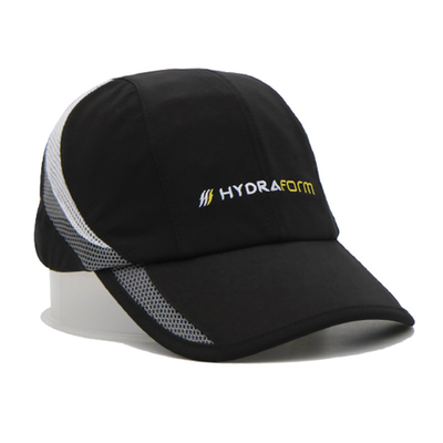 Chapeau de sport non structuré à séchage rapide Logo brodé sur mesure Chapeau de sport imperméable à l'eau