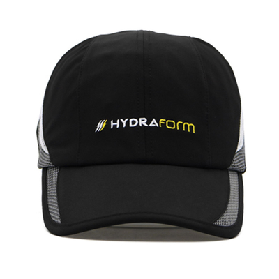 Chapeau de sport non structuré à séchage rapide Logo brodé sur mesure Chapeau de sport imperméable à l'eau