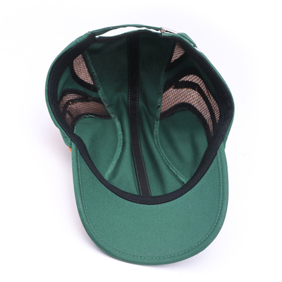 Logo personnalisé chapeau de sport en maille courir gorras de haute qualité bord incurvé chapeaux de sport respirants